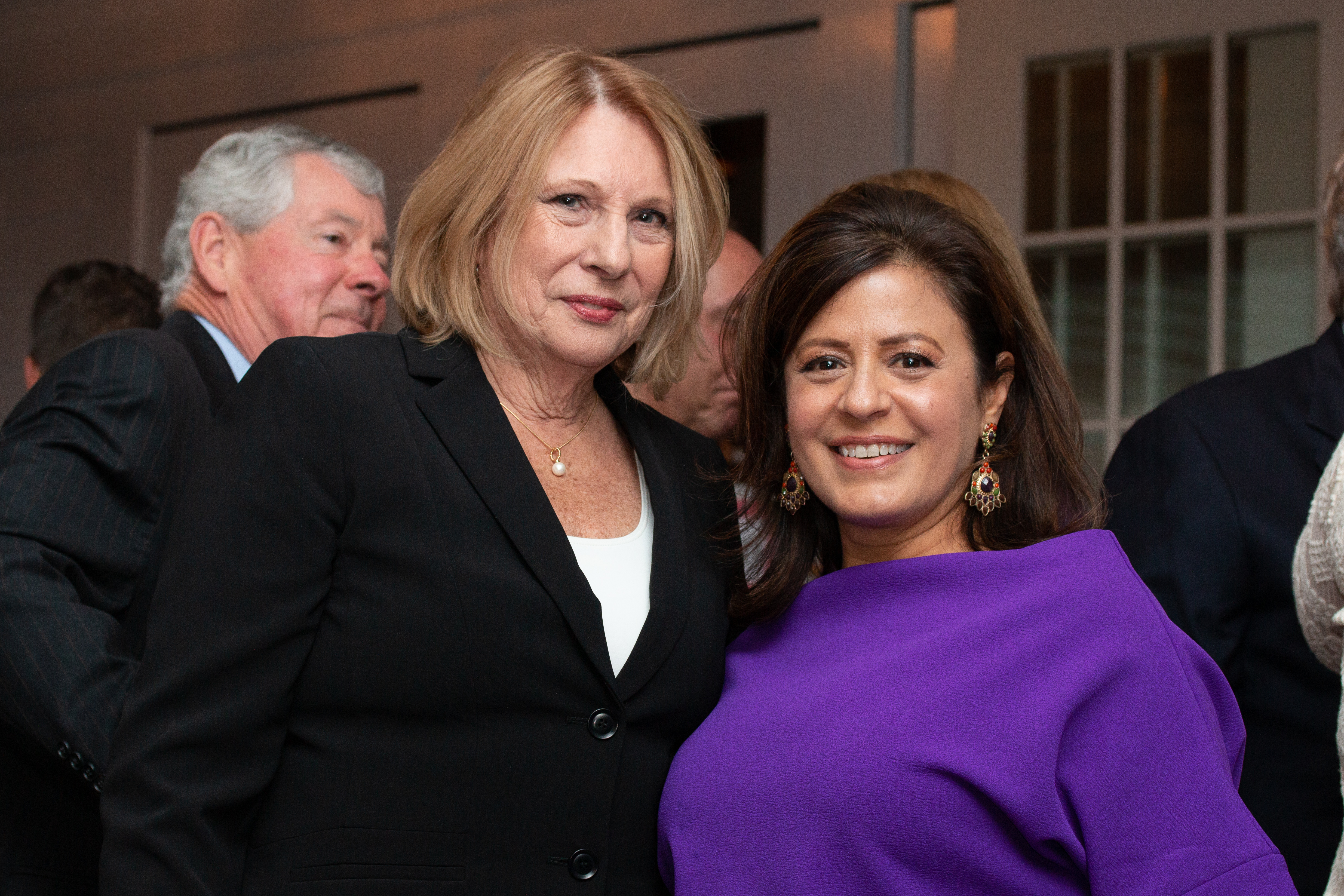 Sharon Danosky with RVNAhealth President & CEO Theresa Santoro at the 2019 Autumn Dinner