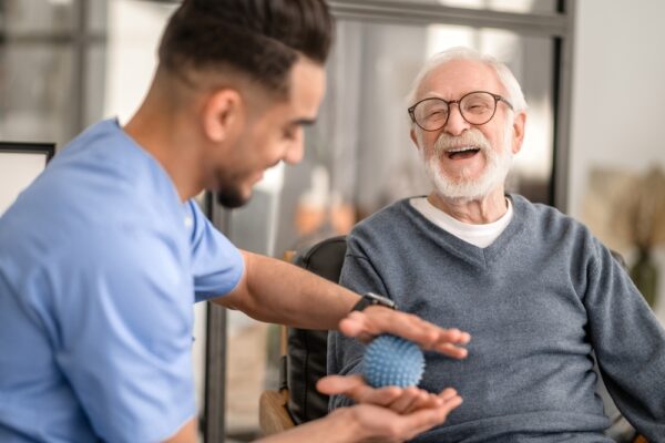 Medicare Part B in-home physical therapy, occupational therapy, speech rehabilitation therapy